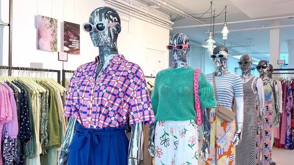 A fashion library where you can borrow clothes