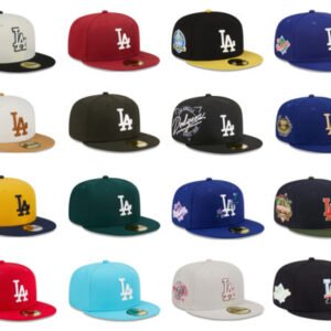New New Era Los Angeles Dodgers MLB Fitted Baseball Cap 59FIFTY 5950