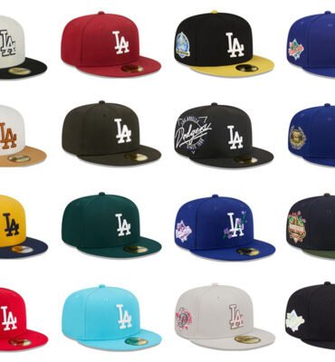 New New Era Los Angeles Dodgers MLB Fitted Baseball Cap 59FIFTY 5950