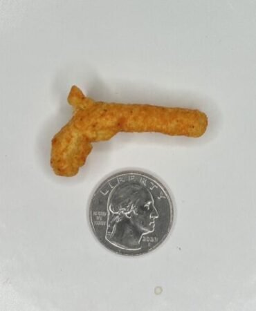 RARE Gun Colt 45 Hot Cheetos Cheddar  Jalapeños Shaped Like a Gun