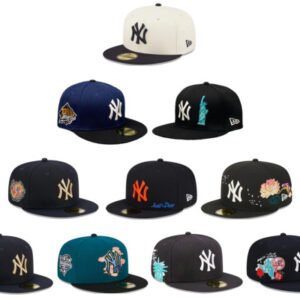 NEWERA 59FIFTY NEW ERA 5950 Fitted CAP *SIDE PATCH* MLB Baseball Hat