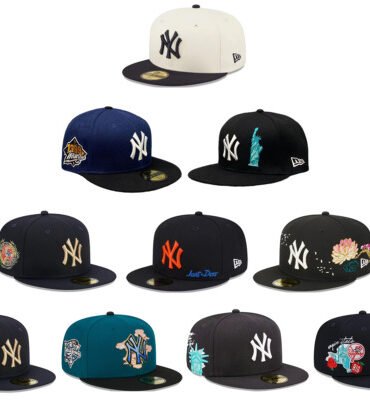 NEWERA 59FIFTY NEW ERA 5950 Fitted CAP *SIDE PATCH* MLB Baseball Hat