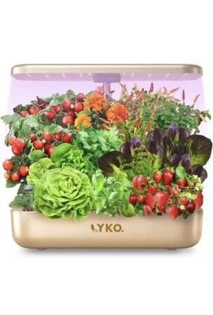 8 Pods Hydroponic Growing System Indoor Herb Garden Kit Perfect Christmas gift