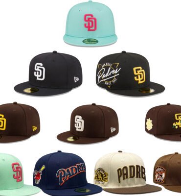 MLB San Diego Padres 59FIFTY 5950 Fitted Hat