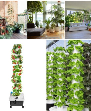 60Pots 70Pots Vertical Hydroponic Garden Tower System Aeroponics Home Grow Kit