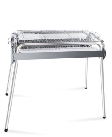 UTEN BBQ Grill Charcoal Barbecue Grill Foldable Stainless Steel Backyard Camping