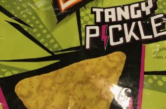 Doritos tangy pickle chips