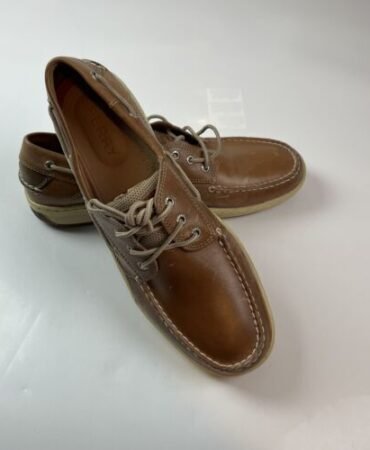 Sperry Top-Sider Billfish Men's 3-Eye Boat Shoes  Brown Tan Leather Size 13