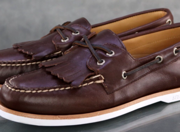 Sperry Top Sider x Brooks Brothers Men's Kiltie Boat Shoes Size 9.5 Brown Rare