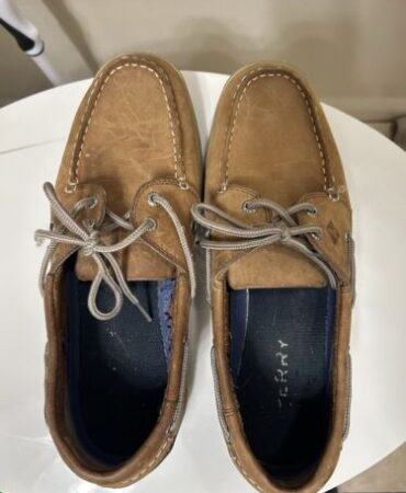 Sperry Top-Sider Men's Sahara Boat Shoe, Size 9.5 - Brown