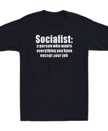 Anti Socialism Socialist SJW Liberal Left Democrat Funny Vintage Men's T-Shirt