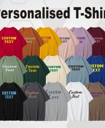Custom Text Design T-Shirts Gift Idea Make Your Own Shirt Personalized T-shirt