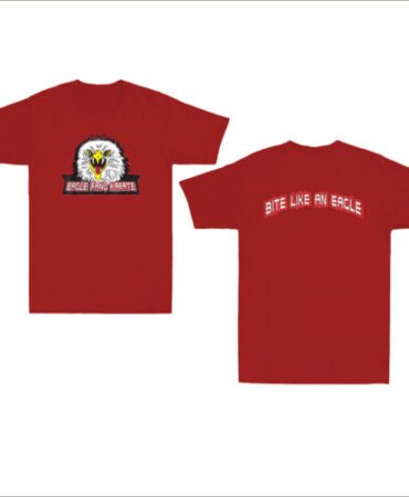 Eagle Fang Karate Shirt 80's Film Dojo Front & Back Print Novelty Men's T-shirt