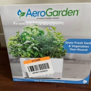 AeroGarden Harvest 6 Pod Home Garden System - White