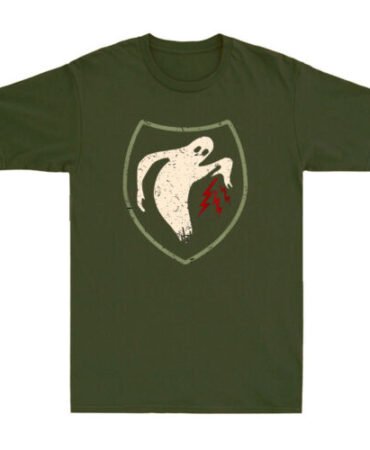 WWII Vintage Ghost Army World War 2 Funny Graphic Vintage Men's Cotton T-Shirt