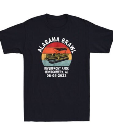 Brawl At Riverfront Park Montgomery Alabama Brawl Vintage Men's T-Shirt T-shirt