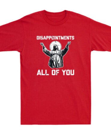 Disappointments (All Of You) Funny Saying Sarcastic Jesus Vintage Men's T-Shirt