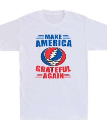 Make America Grateful Again Funny Political Quote Sayings Vintage Men's T-Shirt
