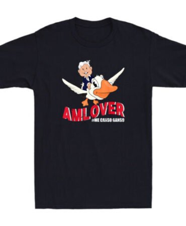 AMLOver Mexican President AMLO Funny Goose Graphic Quote Vintage Men's T-Shirt