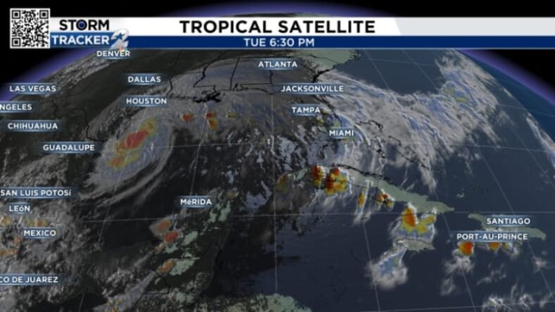 How a high in Florida is helping pull Francine away from Texas