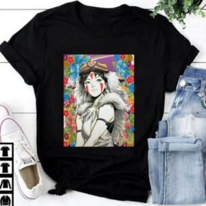 Princess Mononoke anime hot t shirt -cute  christmas gift  trending T shirt  new