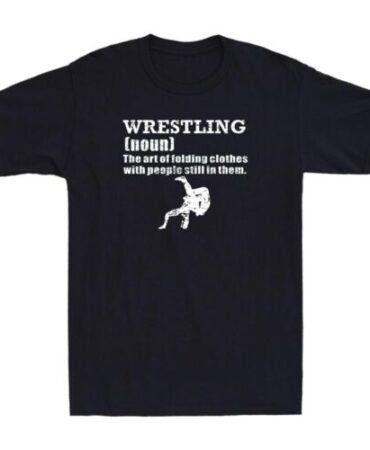 Wrestling Funny Definition Quote Humor Wrestler Joke Gift Vintage Men's T-Shirt