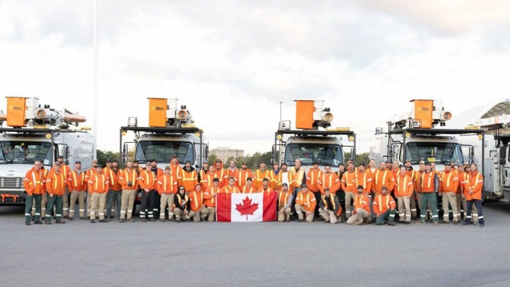 Hurricane Milton: Canadians help with power outages