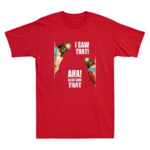 Christian Jesus - I Saw That Funny Jesus With Glasses Meme Vintage Men's T-Shirt