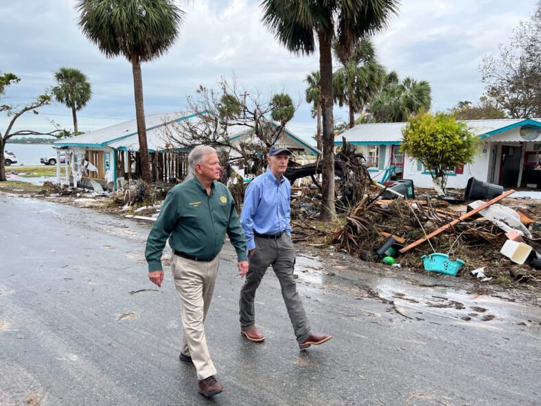 Hurricane gives Democrats a climate opening in Florida