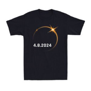 Total Solar Eclipse 2024 USA April 8 2024 Total Solar Eclipse Gift Men's T-Shirt