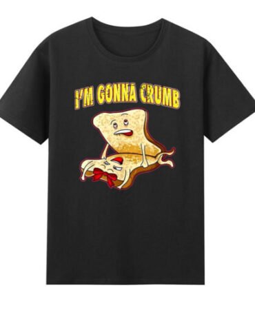 I'm Gonna Crumb Funny Adults Sandwich Graphic Humor Quote Vintage Men's T-Shirt