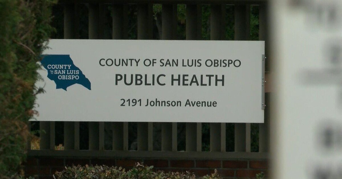 SLO County Public Health Depart. advises the public to avoid ocean water contact