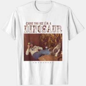 Hank Williams Jr. Dinosaur Western T-Shirt - Trending Cotton for Men, Women