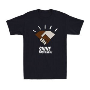 Shine Together Diamond Supply Green Novelty Vintage Gift Men's Cotton T-Shirt