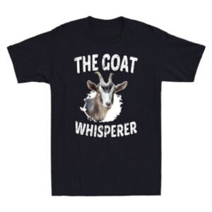 The Goat Whisperer Shirt Funny Goat Lover Farmer Farm Gift Vintage Men's T-Shirt