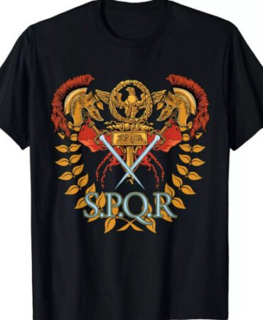 Distressed The Byzantines Eastern Roman Empire Rome Latin SPQR Men's T-Shirt Tee