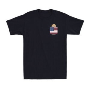 Ex President Peeking In Your Pocket USA Funny 2024 US Election Men's T-Shirt