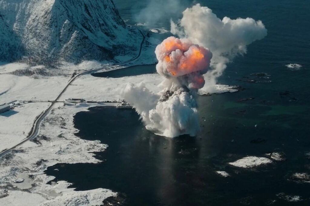 German startup’s space rocket explodes seconds after take-off from Norway