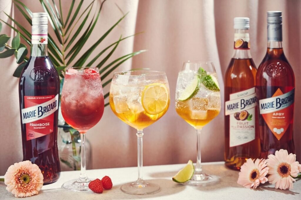 Cocktail-Ready Spritz Syrups : Marie Brizard Spritz