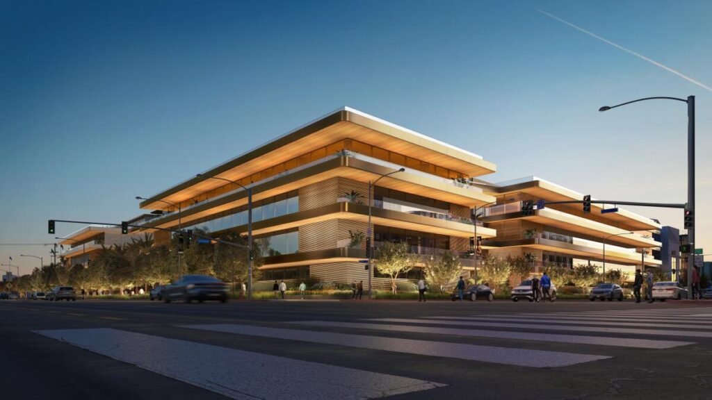 Expansive offices are rising for Apple in Culver City