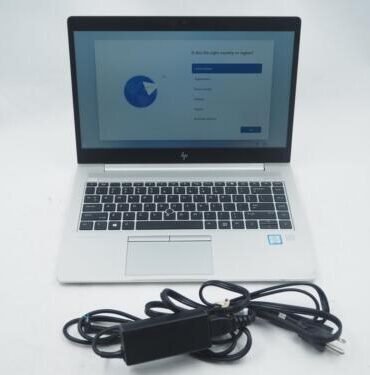 HP ELITEBOOK 840 G6 14" Intel Core i5-8365U 1.60GHz 16GB RAM 256GB NVMe