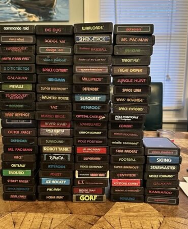 Atari 2600 Video Games, all games have been tested.