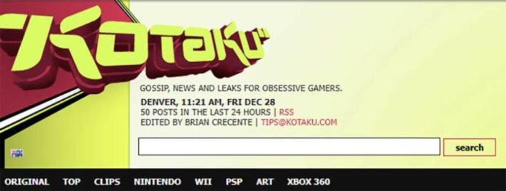 Video Game Blogs From The 2000s Were Fast, Reckless And Very Bad At News