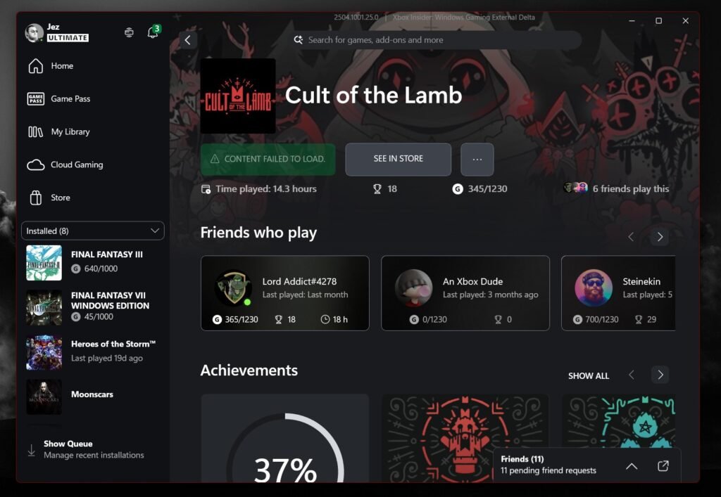 Xbox’s PC app lists unplayable console & phone games—why?