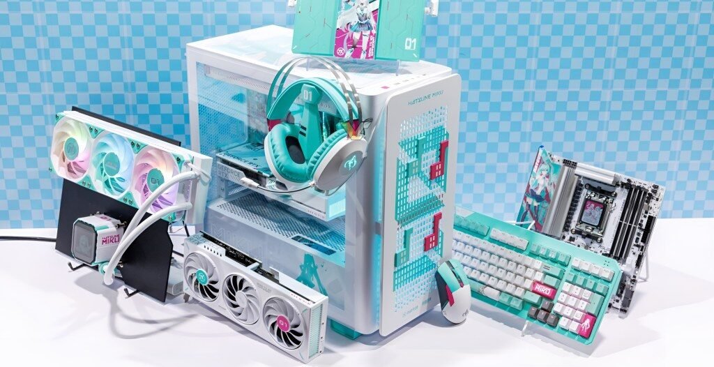 ASUS Is Launching Hatsune Miku PC Components