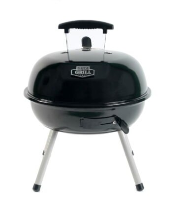 Expert Grill 14.5'' Steel Portable Charcoal Grill, Black