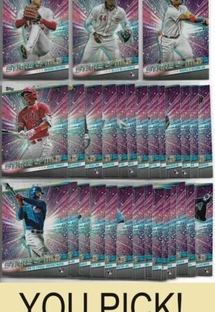 2024 Topps Series 1 STARS OF MLB Inserts ~ YOU PICK, U CHOOSE Complete Your Set!