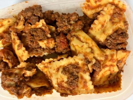 delicious homemade ravioli