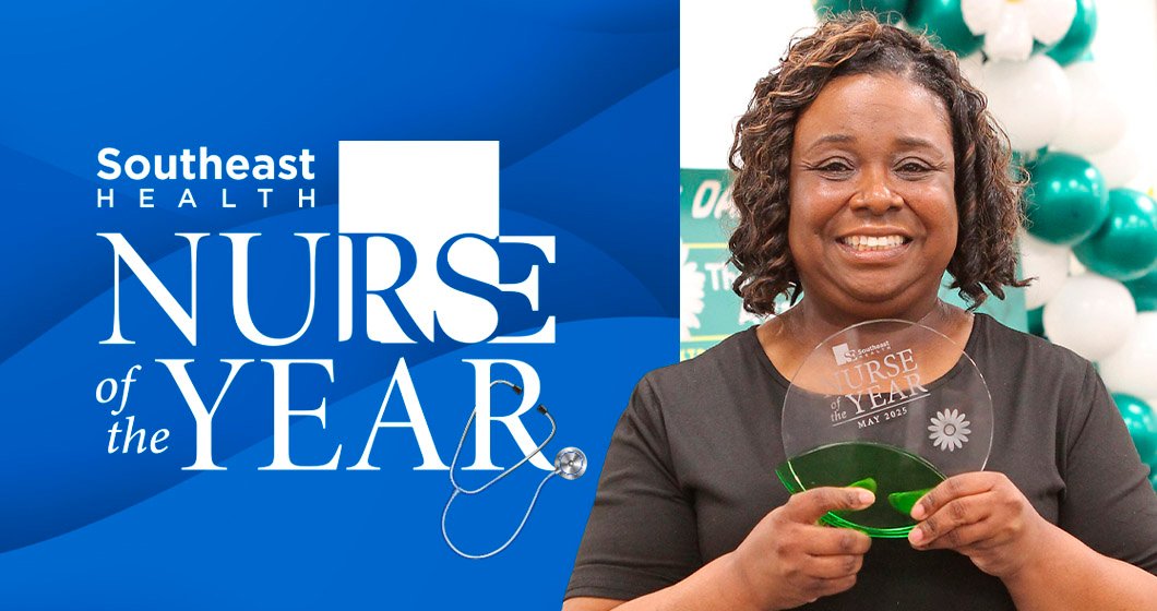 Shae Griffin named Nurse of the Year – Southeast Health