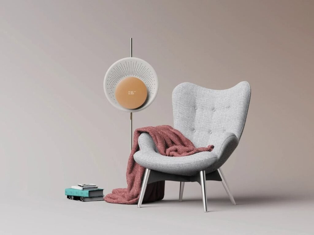 Ambient Illumination Air Purifiers : air purifier concept